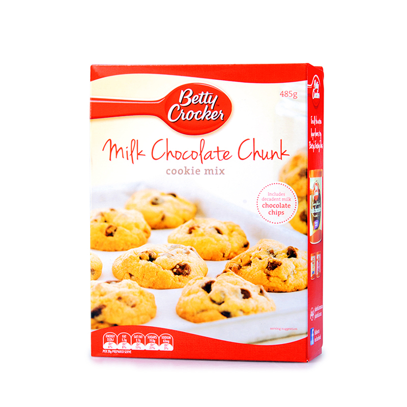 betty crocker milk chocolate chunk cookie mix fields china betty crocker milk chocolate chunk cookie mix fields china